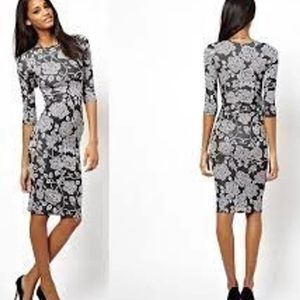 Midi 3/4 sleeve dress size 2/4